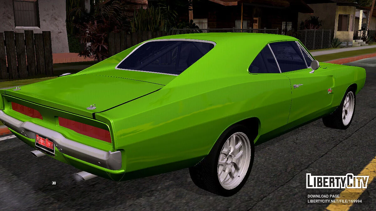 1970 Dodge Charger RT F&F7 (DFF Only) / GTA San Andreas (iOS, Android)