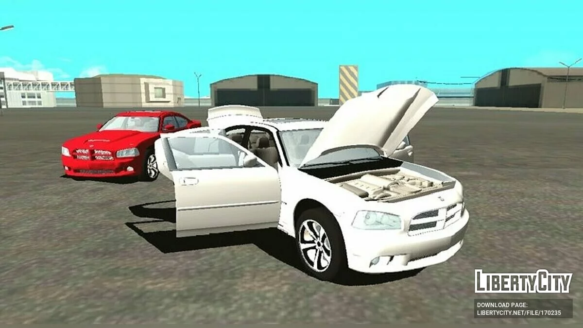 2006 Dodge Charger SRT8 (тільки DFF) / GTA San Andreas (iOS, Android)