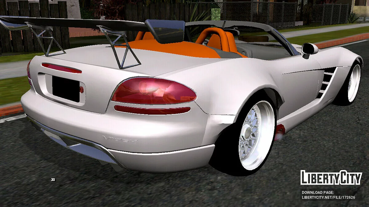Dodge Viper (лише DFF) / GTA San Andreas (iOS, Android)
