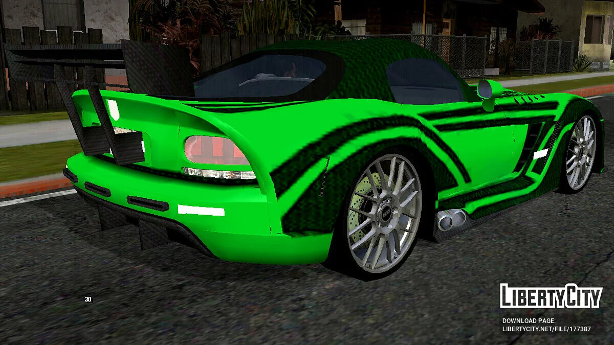 Dodge Viper SRT NFSMW / GTA San Andreas (iOS, Android)