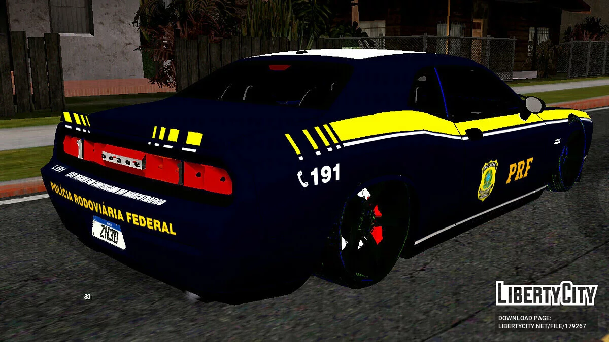 Dodge Challenger DA PRF / GTA San Andreas (iOS, Android)