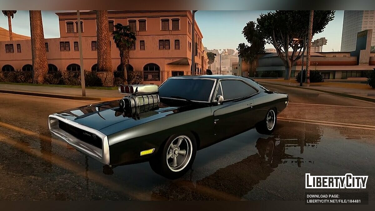 Download Dodge Chager 1970 Fast And Furious Only Dff For Gta San Andreas Ios Android 0914
