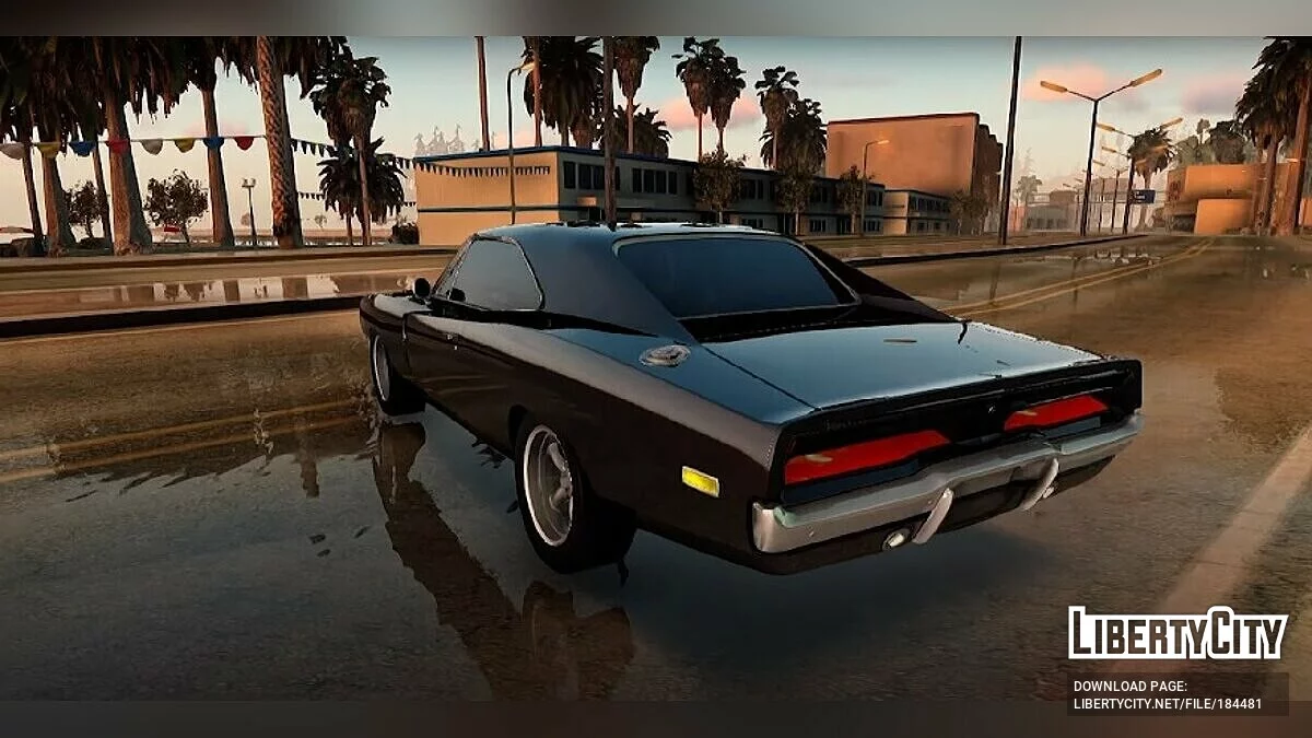 Dodge Chager 1970 - Fast and Furious (Only DFF) / GTA San Andreas (iOS, Android)