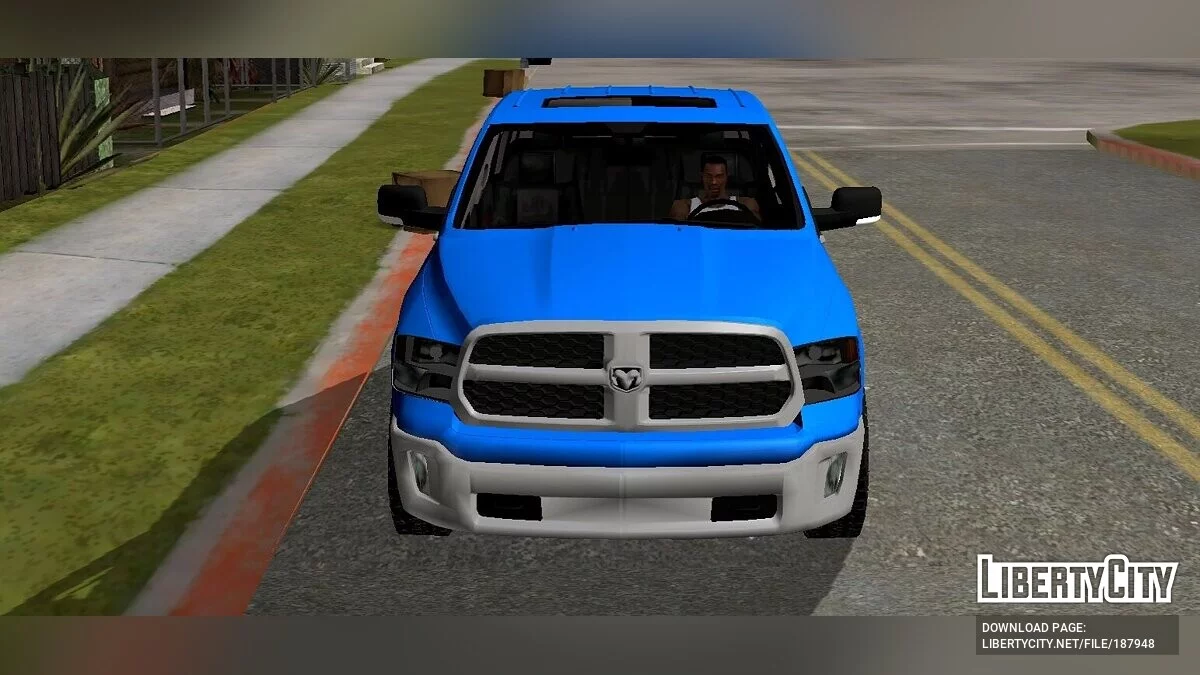 Dodge Ram SLT Quad Cab 2017 / GTA سان أندرياس (iOS، أندرويد)