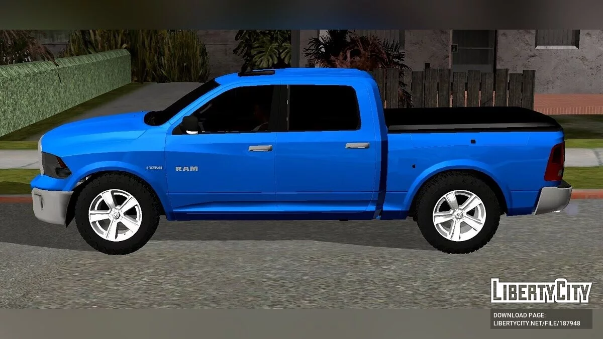Dodge Ram SLT Quad Cab 2017 / GTA سان أندرياس (iOS، أندرويد)