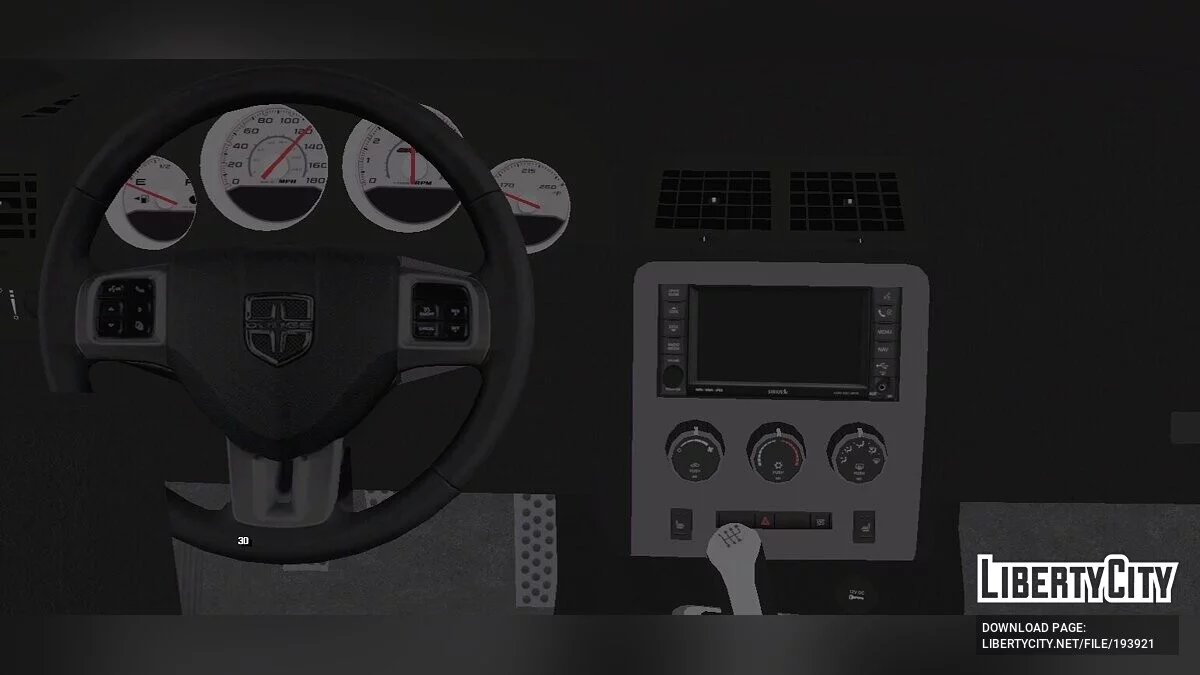 Dodge Challeger Liberty Walk / GTA San Andreas (iOS, Android)