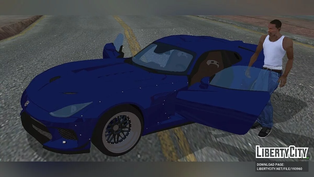 Dodge Viper Liberty Walk / GTA San Andreas (iOS, Android)