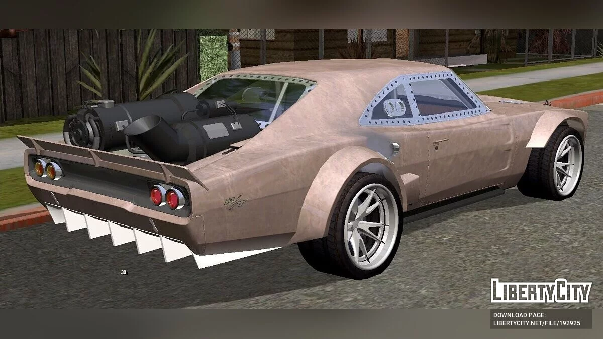 FnF 8 Dodge Ice Charger (Only DFF) / GTA San Andreas (iOS, Android)