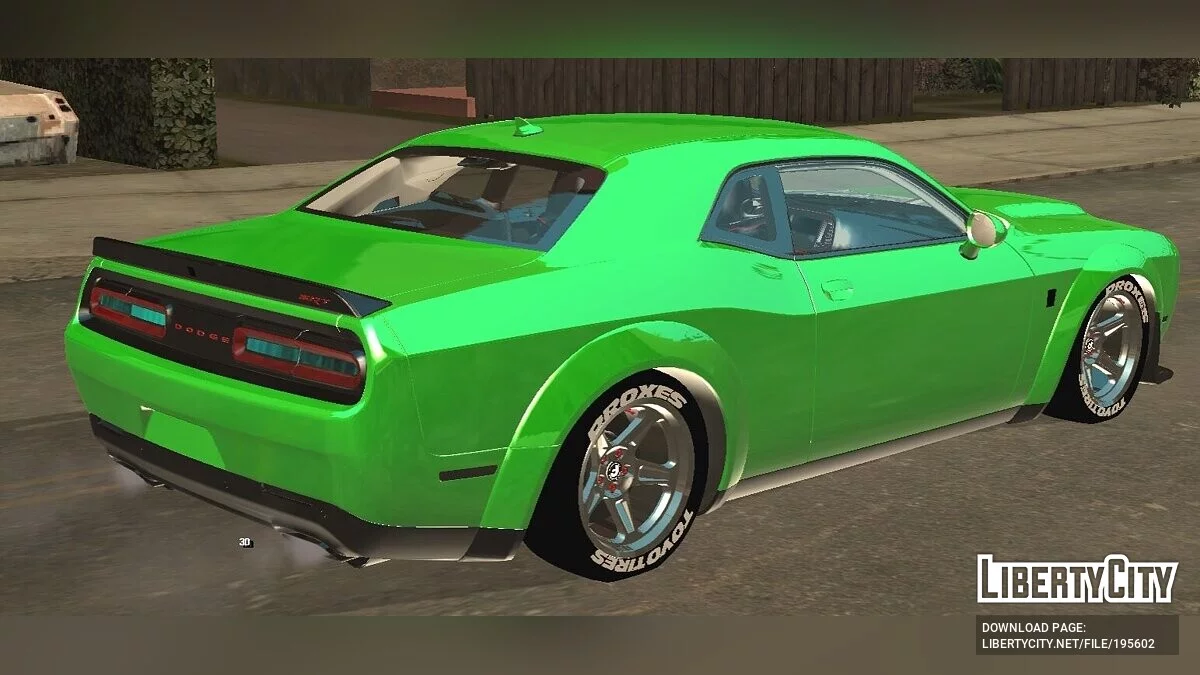Dodge Challenger (только DFF) / GTA سان أندرياس (iOS، أندرويد)