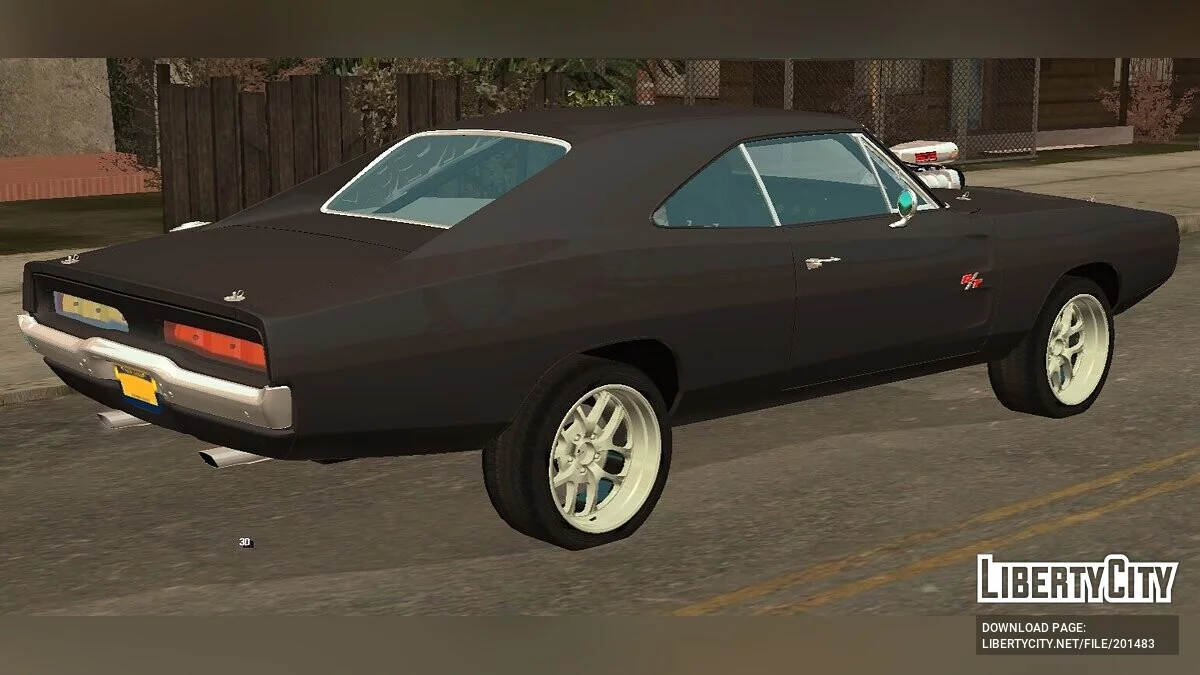 Dodge Charger RT 1970 / GTA San Andreas (iOS, Android)