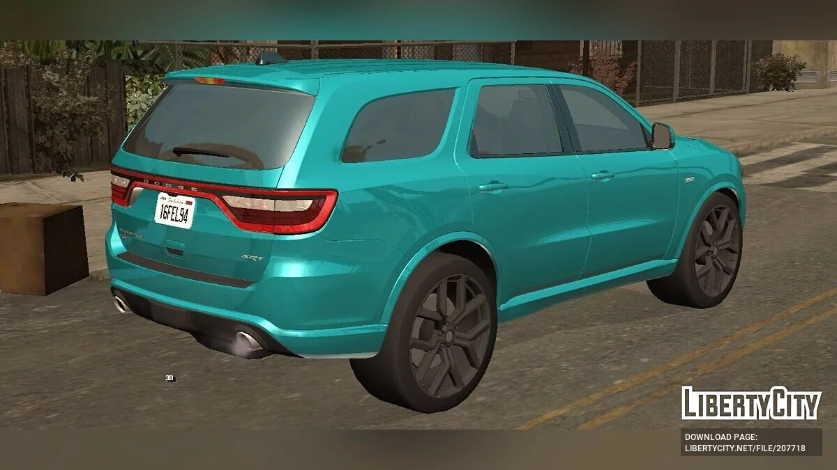 Dodge Durango SRT '18 (Only DFF) / GTA San Andreas (iOS, Android)