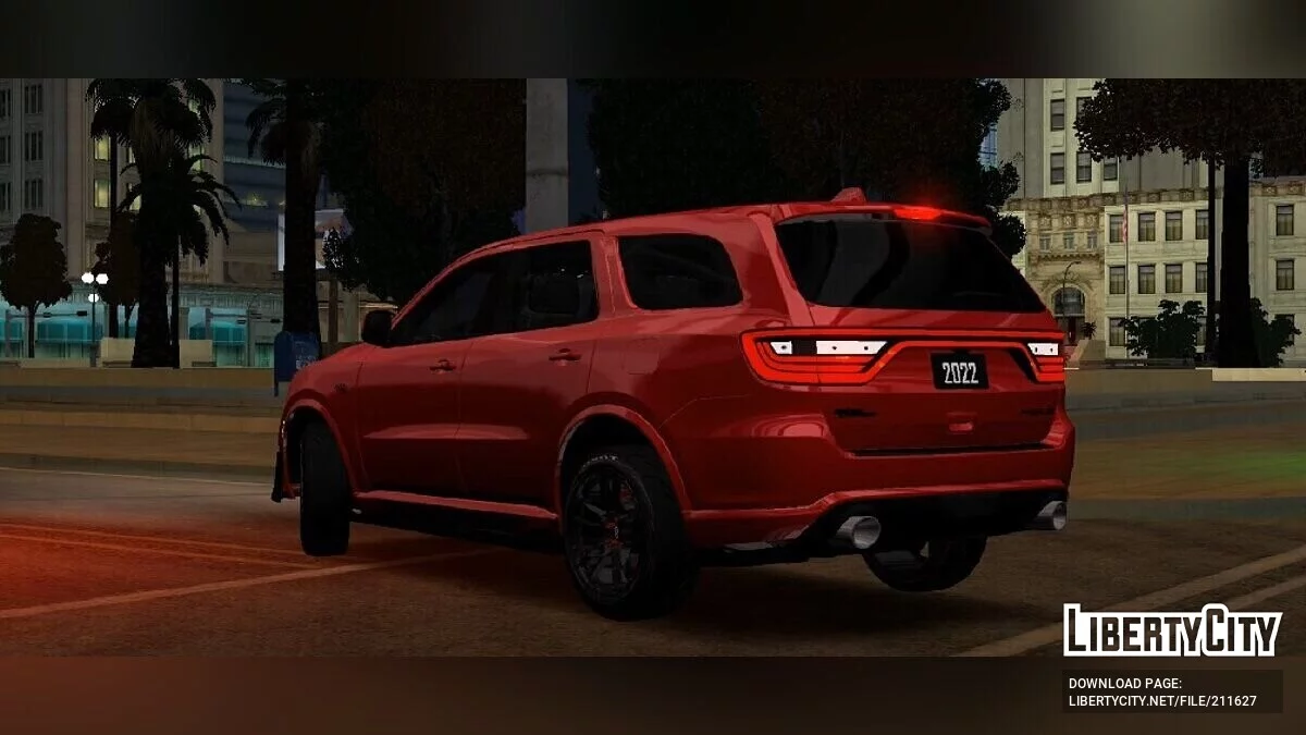 Dodge Durango 2022 / GTA San Andreas (iOS, Android)