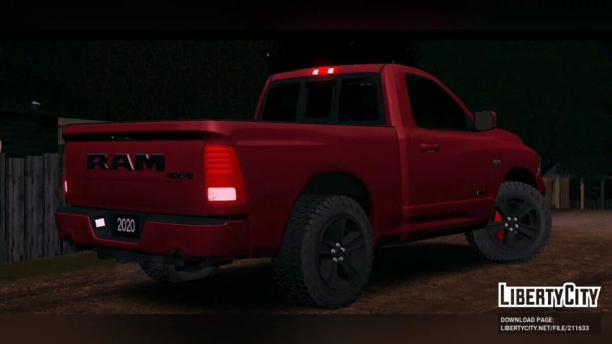 Dodge Ram RT 2020 / GTA San Andreas (iOS, Android)