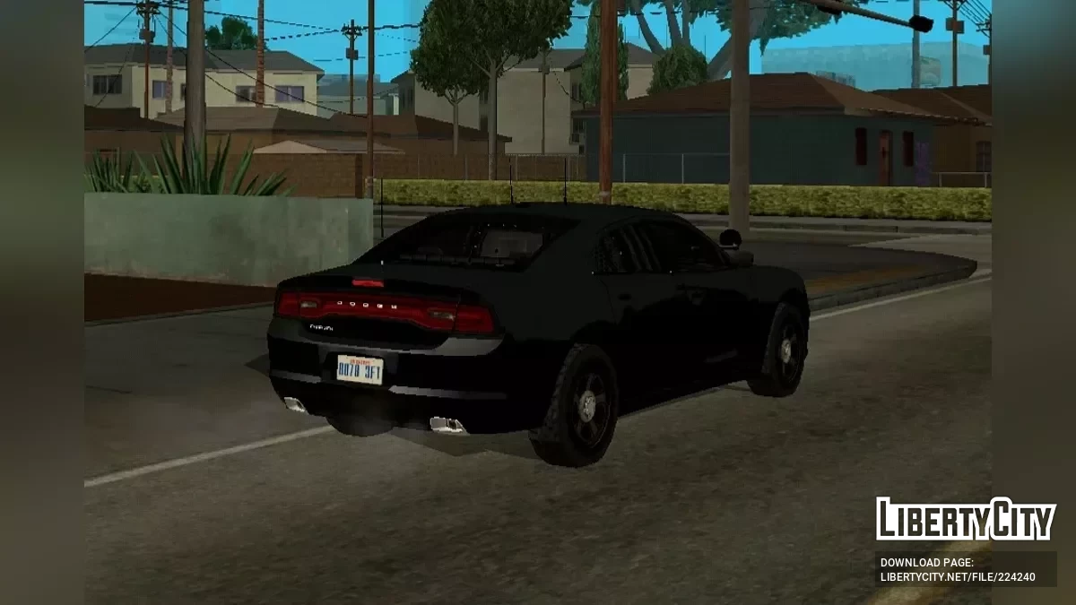 Dodge Charger без позначок / GTA San Andreas (iOS, Android)
