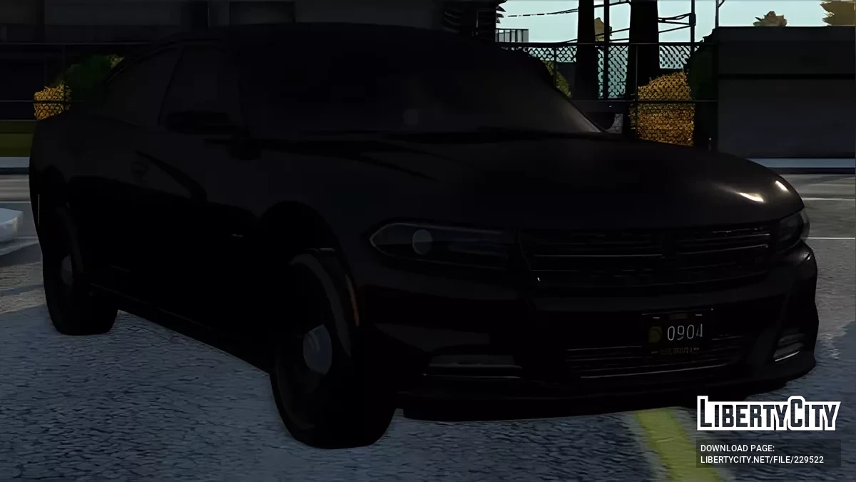 Непомітний патрульний автомобіль Dodge Charger Флориди / GTA San Andreas (iOS, Android)