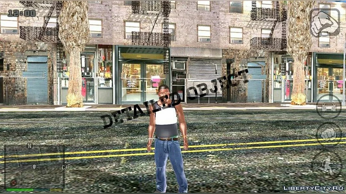 Gráficos HD / GTA San Andreas (iOS, Android)
