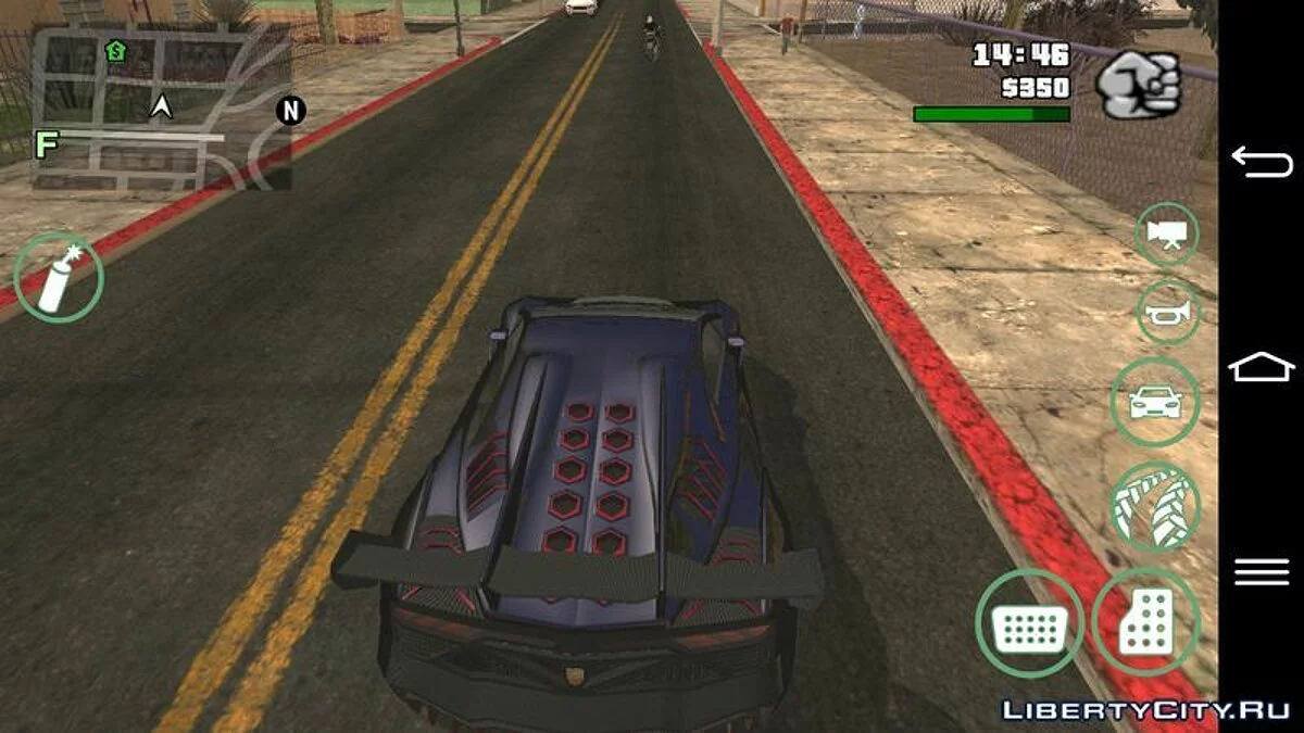 تحسين الرسوميات / GTA سان أندرياس (iOS، أندرويد)