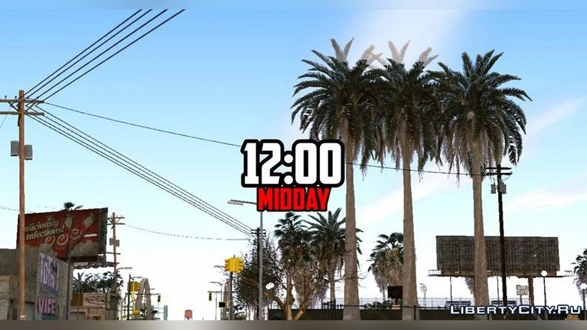 Graphics in the style of GTA 5 V1.4 / GTA San Andreas (iOS, Android)