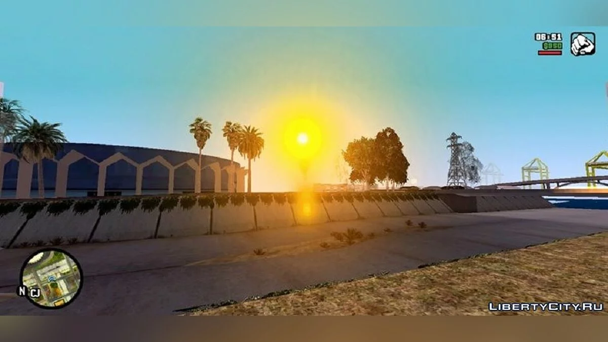 Neue Sonnenreflexionen DirectX / GTA San Andreas (iOS, Android)