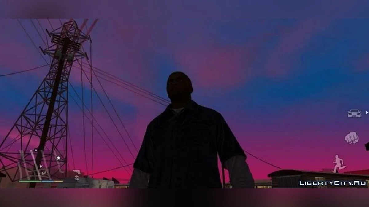 Графіка для слабких пристроїв у стилі GTA 5 / GTA San Andreas (iOS, Android)