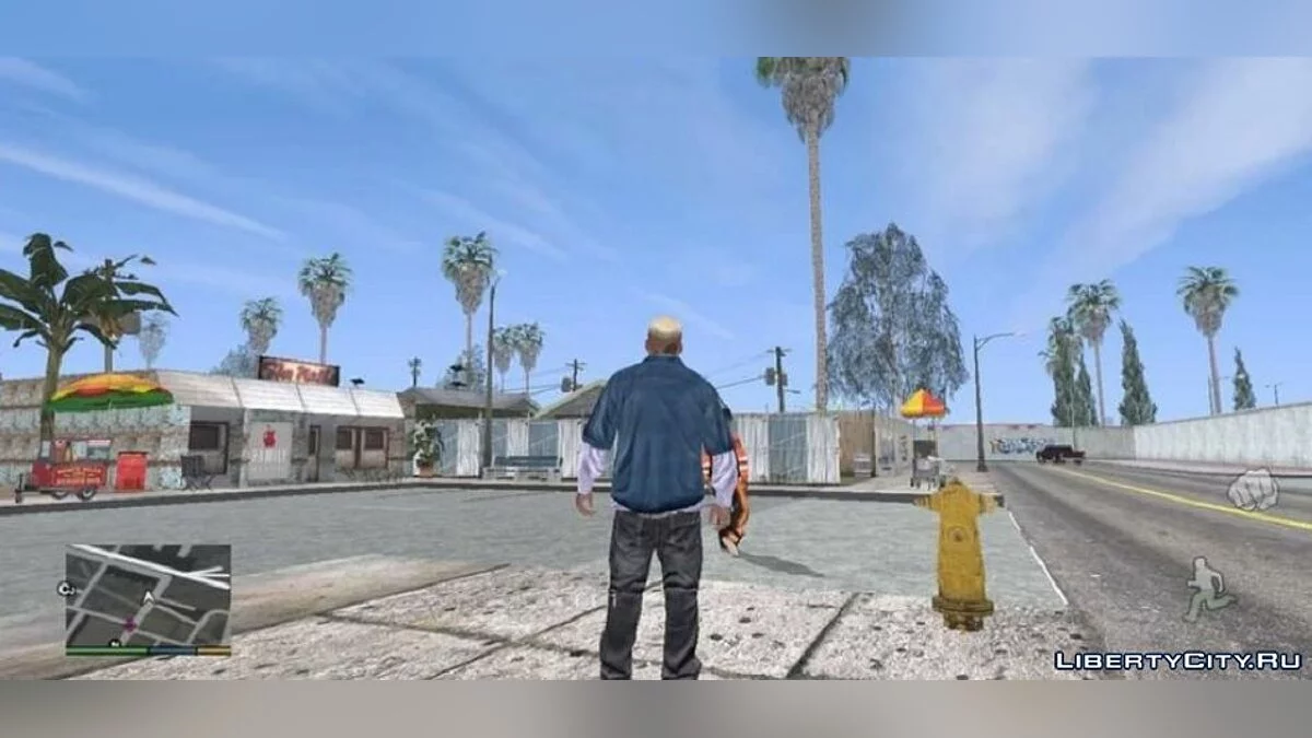 رسومات للأجهزة الضعيفة على طراز GTA 5 / GTA سان أندرياس (iOS، أندرويد)