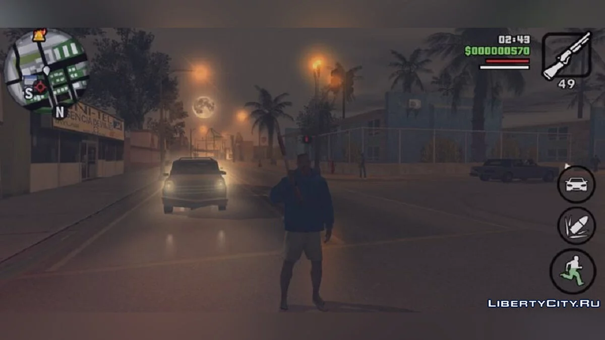 Grafiken im Stil der Definitive Edition / GTA San Andreas (iOS, Android)