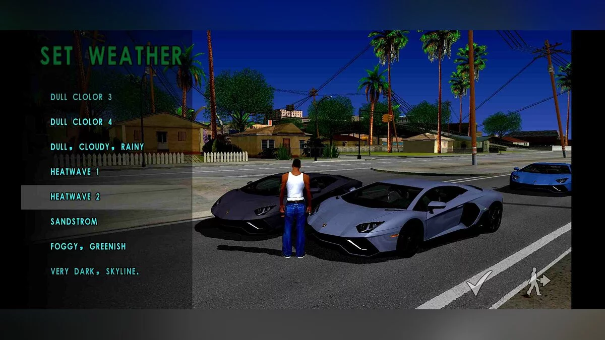 Helle und realistische Farben / GTA San Andreas (iOS, Android)