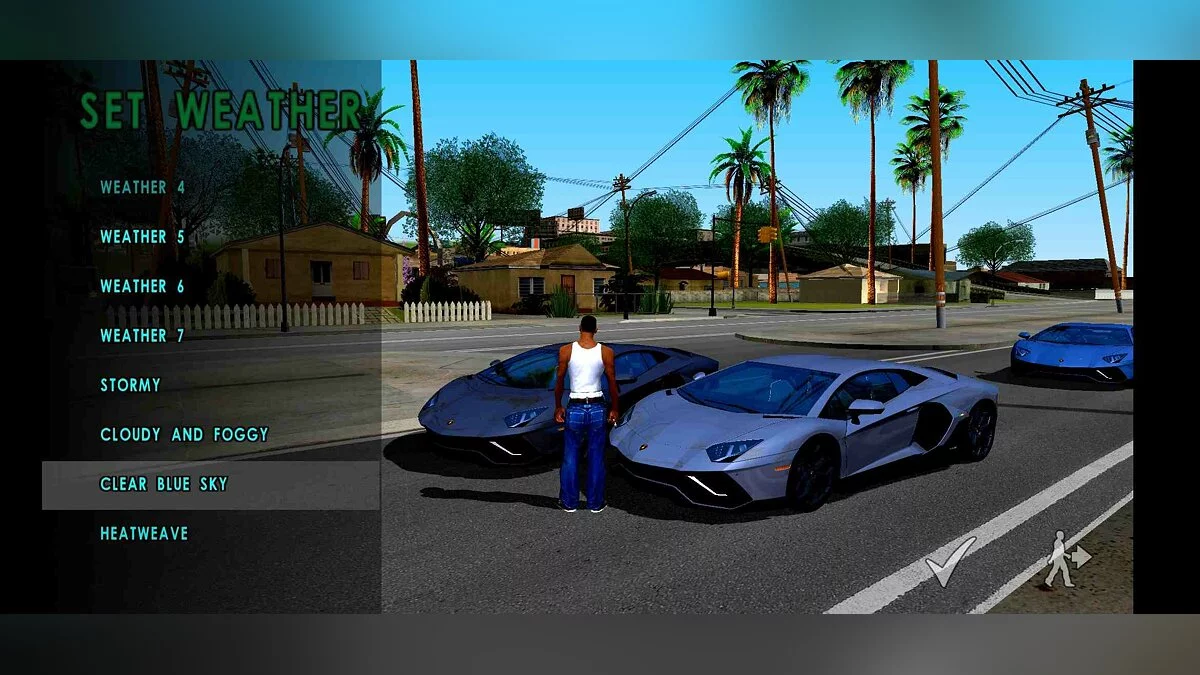 Helle und realistische Farben / GTA San Andreas (iOS, Android)