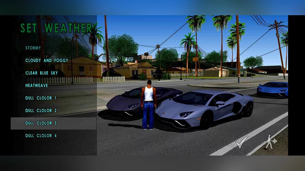 Helle und realistische Farben / GTA San Andreas (iOS, Android)