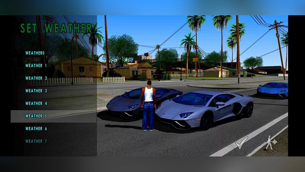 Helle und realistische Farben / GTA San Andreas (iOS, Android)