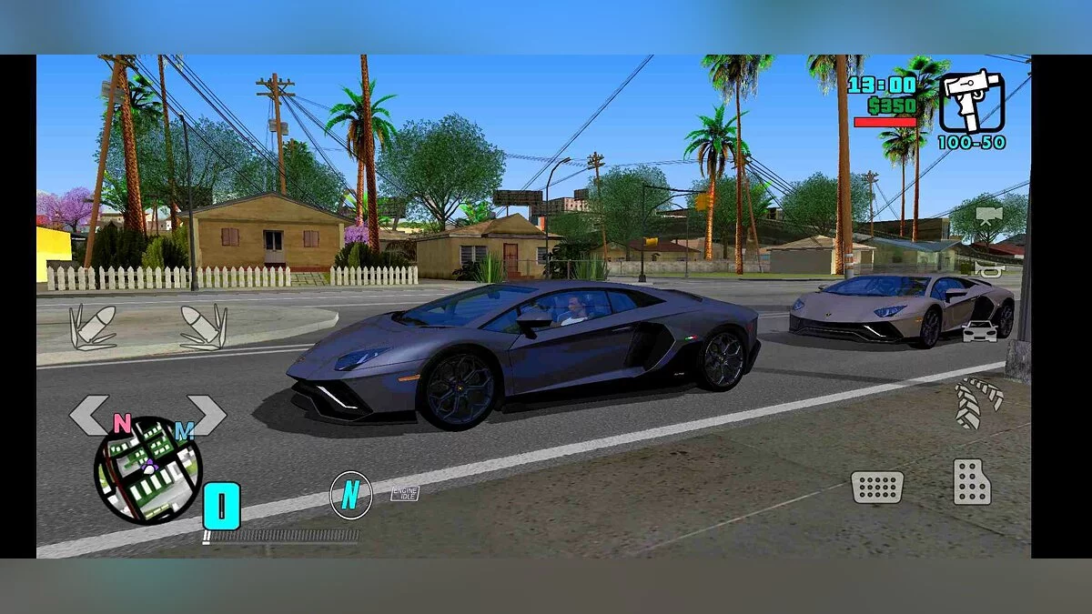 Helle und realistische Farben / GTA San Andreas (iOS, Android)
