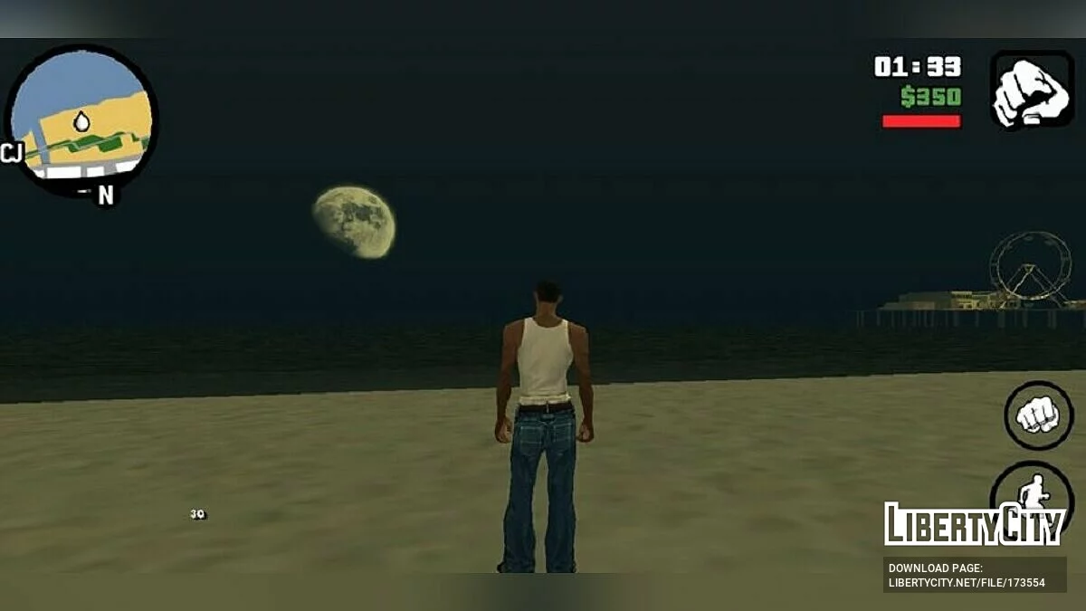 Grafik aus PS2 / GTA San Andreas (iOS, Android)