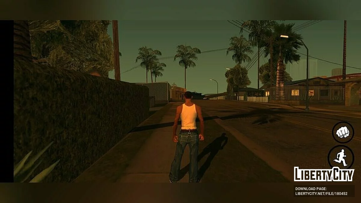 Graphiques Renderhook / GTA San Andreas (iOS, Android)