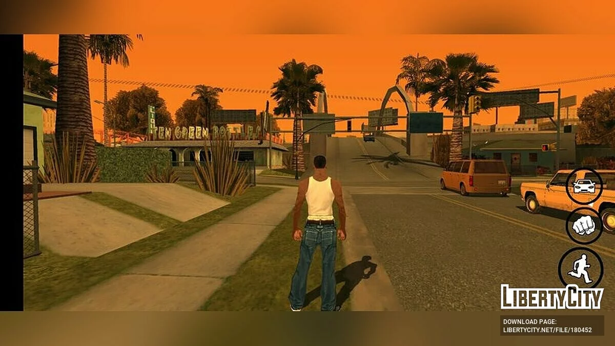 Graphiques Renderhook / GTA San Andreas (iOS, Android)