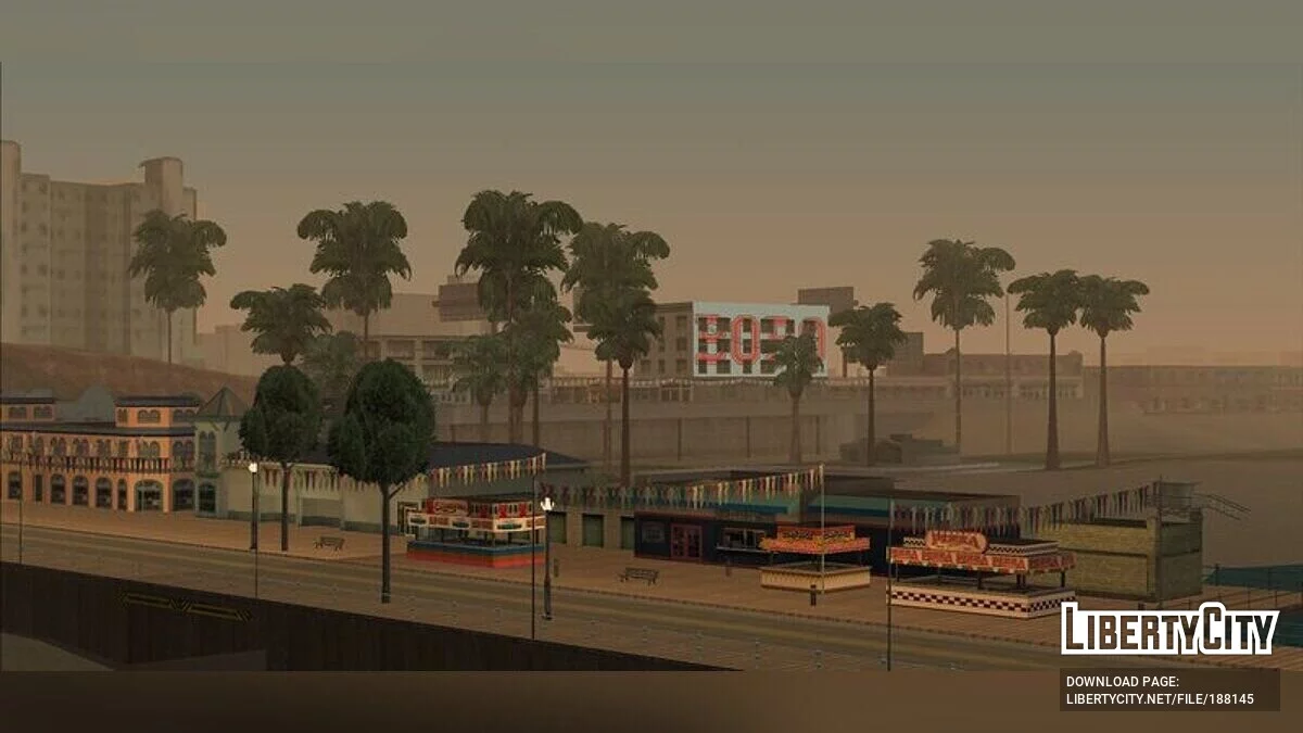 Gráficos de Edição de Verão / GTA San Andreas (iOS, Android)