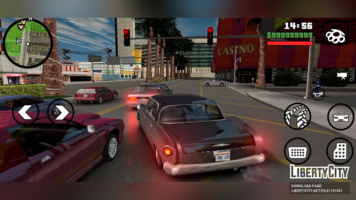 TCMC Графіка / GTA San Andreas (iOS, Android)
