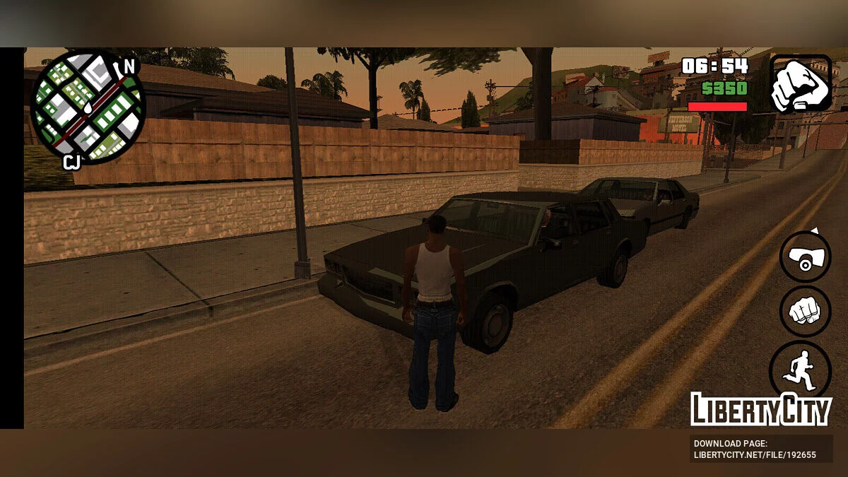 Отражения с PS2 версии игры / GTA San Andreas (iOS, Android)