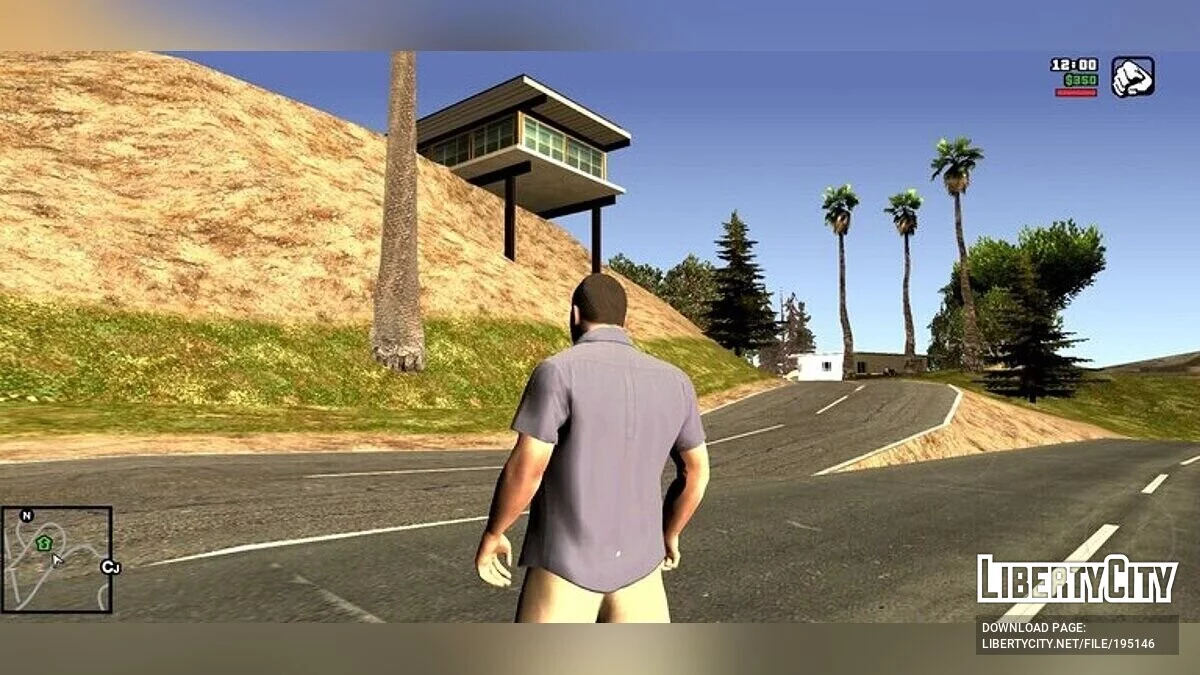 رسومات بأسلوب GTA 5 / GTA سان أندرياس (iOS، أندرويد)