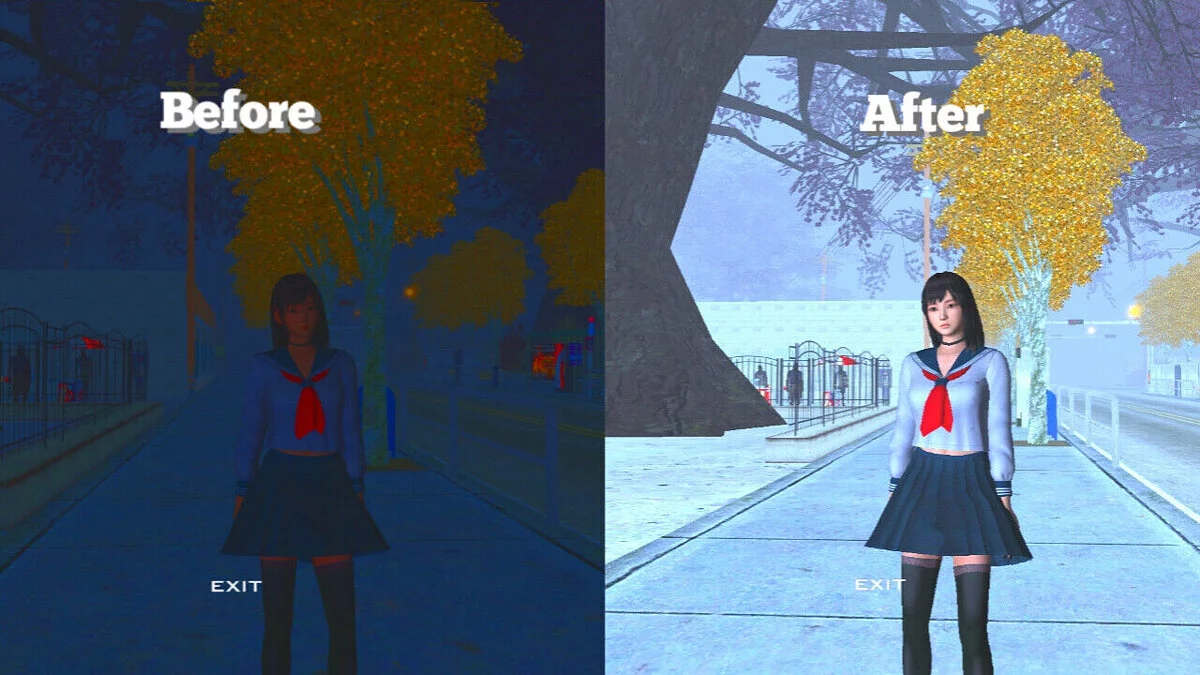 Timecyc Cold Foggy v1.2 (Fixed) / GTA San Andreas (iOS, Android)