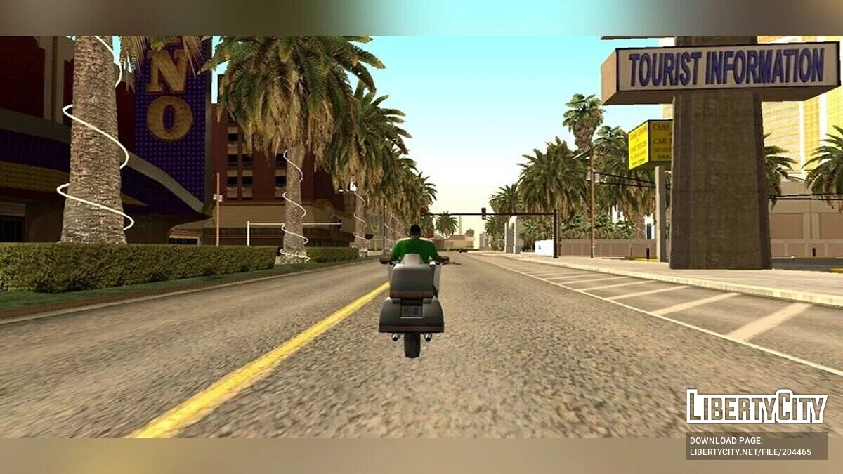 Graphics in the style of the PC version / GTA San Andreas (iOS, Android)