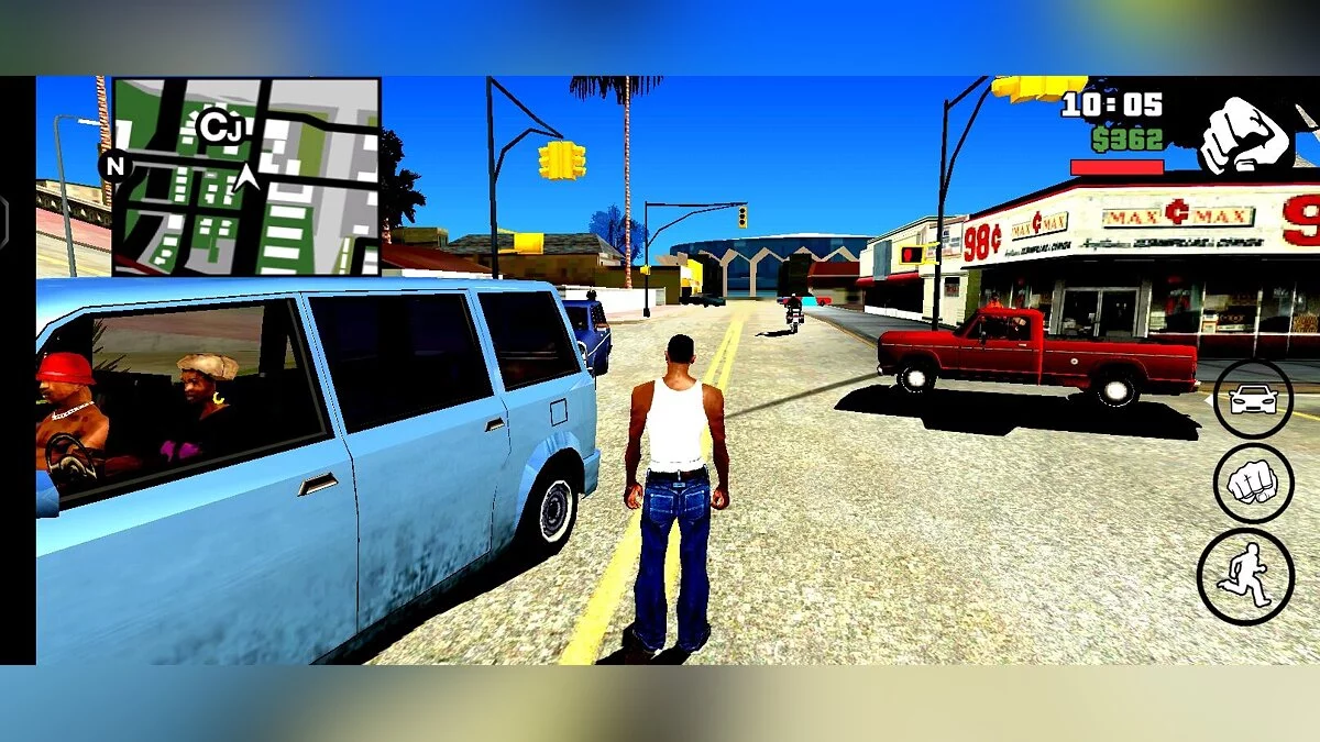 Komfortabler Timecycle (Timecyc) / GTA San Andreas (iOS, Android)