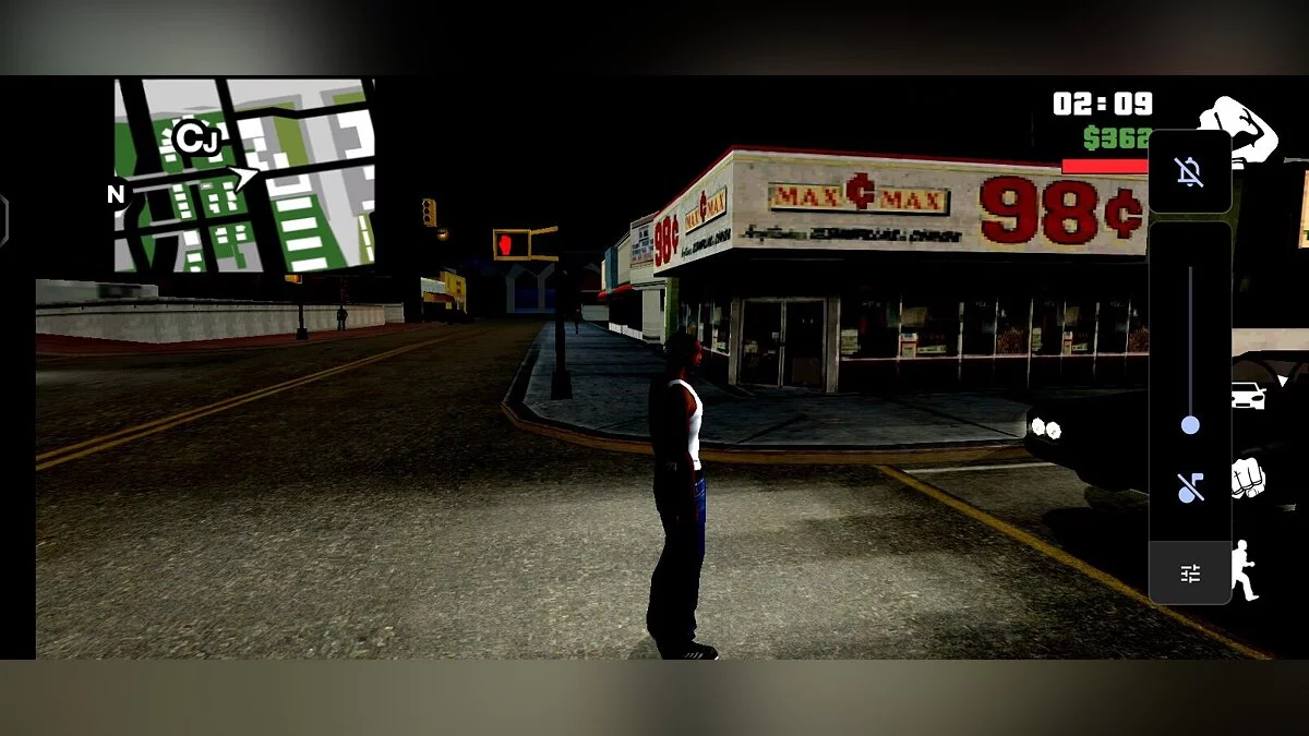 Komfortabler Timecycle (Timecyc) / GTA San Andreas (iOS, Android)
