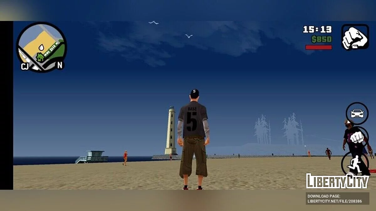 Оновлена графіка (Timecyc) / GTA San Andreas (iOS, Android)