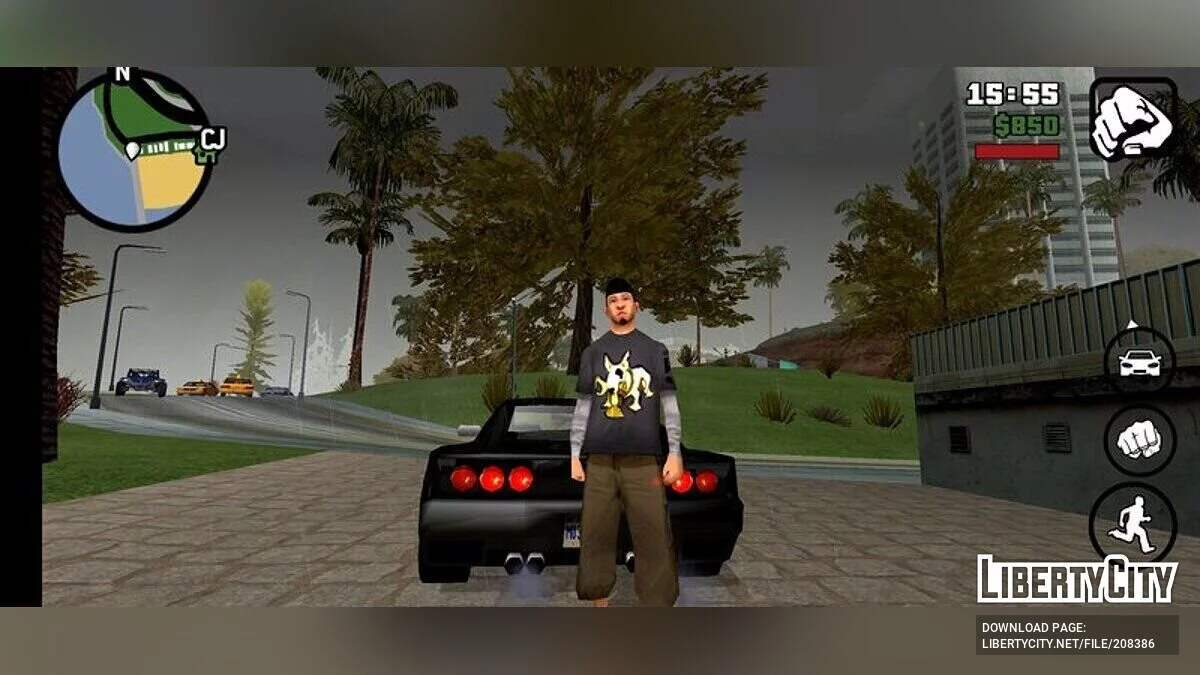 Оновлена графіка (Timecyc) / GTA San Andreas (iOS, Android)