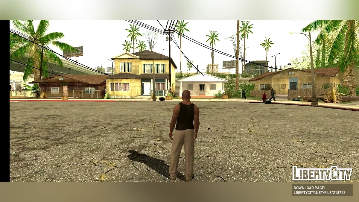 Visual renovado al estilo de GTA 5 / GTA San Andreas (iOS, Android)