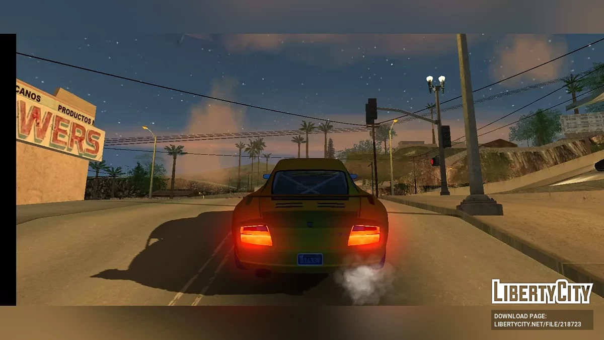 Visual renovado al estilo de GTA 5 / GTA San Andreas (iOS, Android)