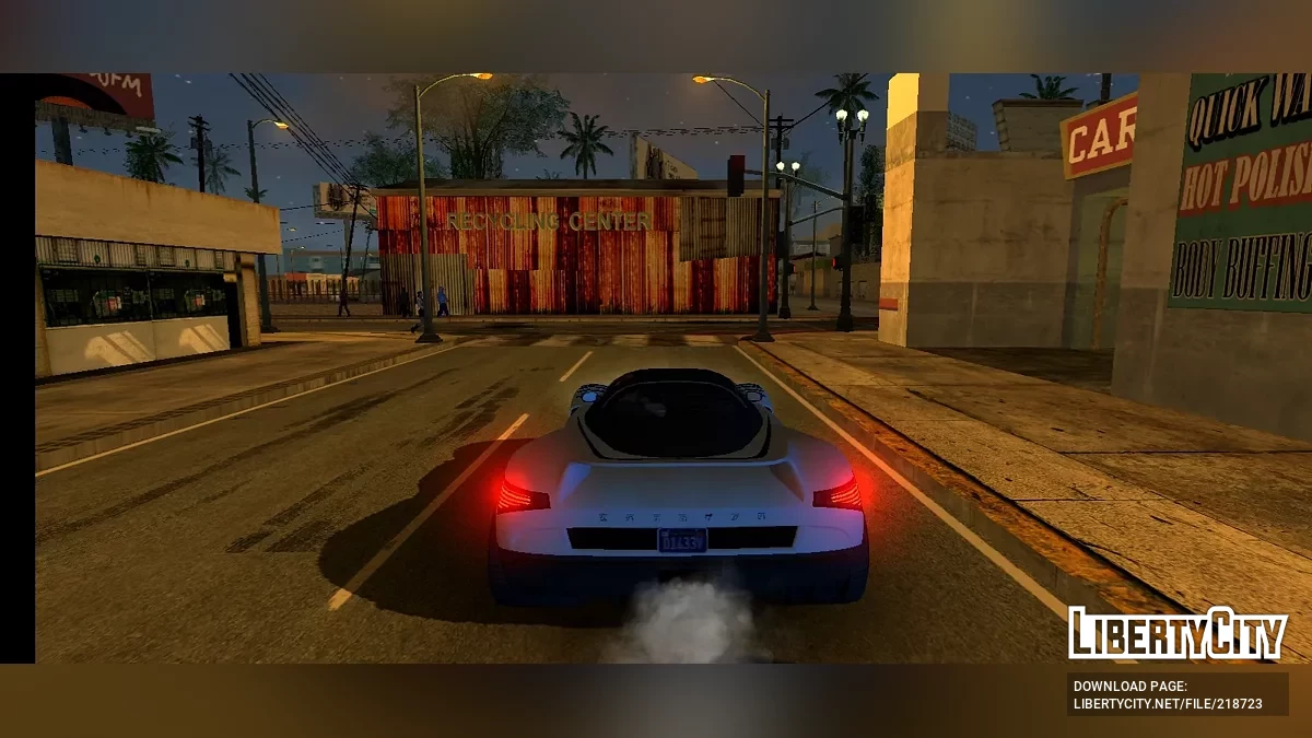 Visual renovado al estilo de GTA 5 / GTA San Andreas (iOS, Android)