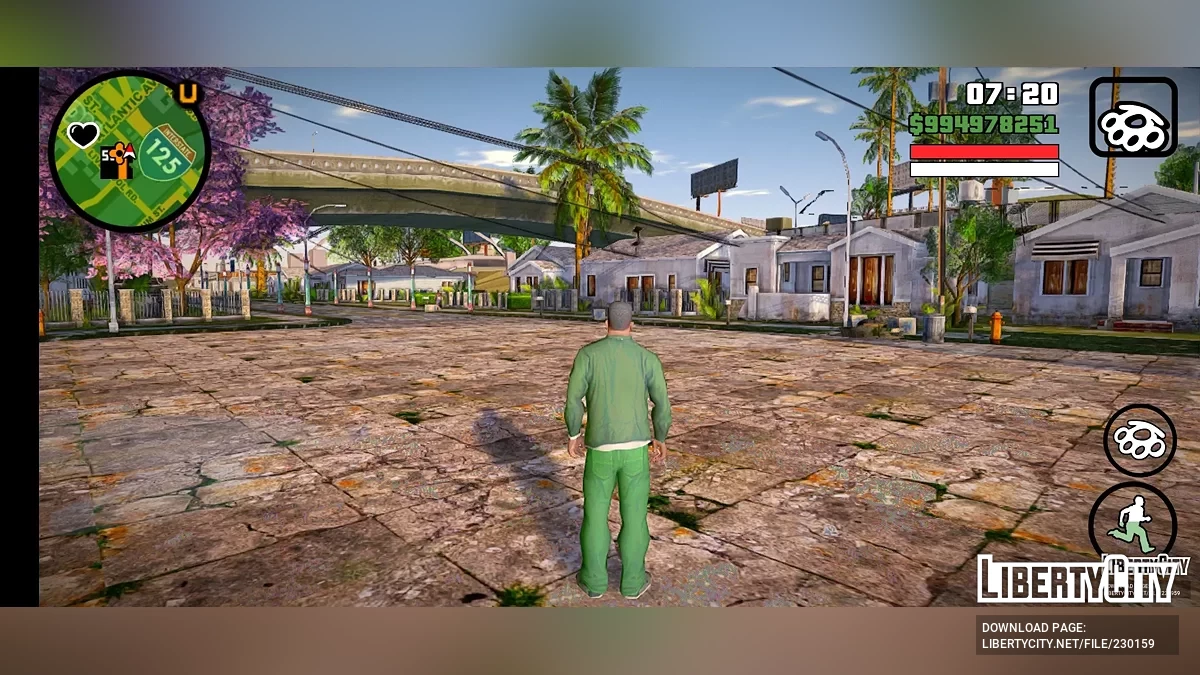 رسومات العقارات / GTA سان أندرياس (iOS، أندرويد)