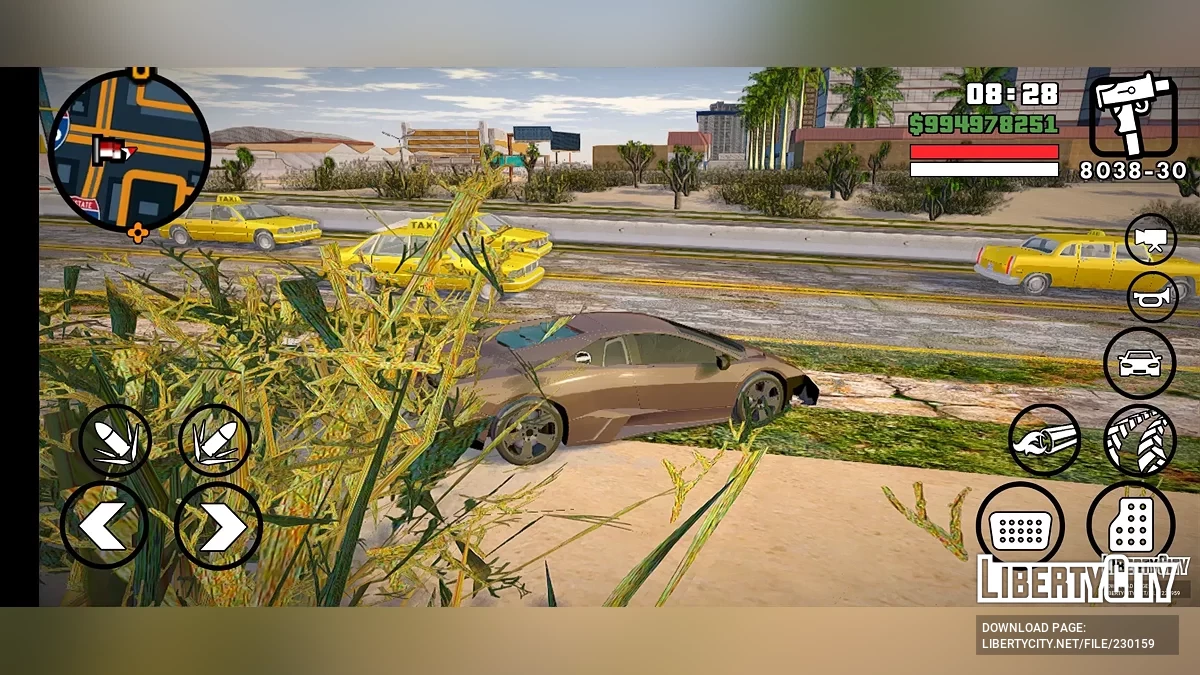 رسومات العقارات / GTA سان أندرياس (iOS، أندرويد)