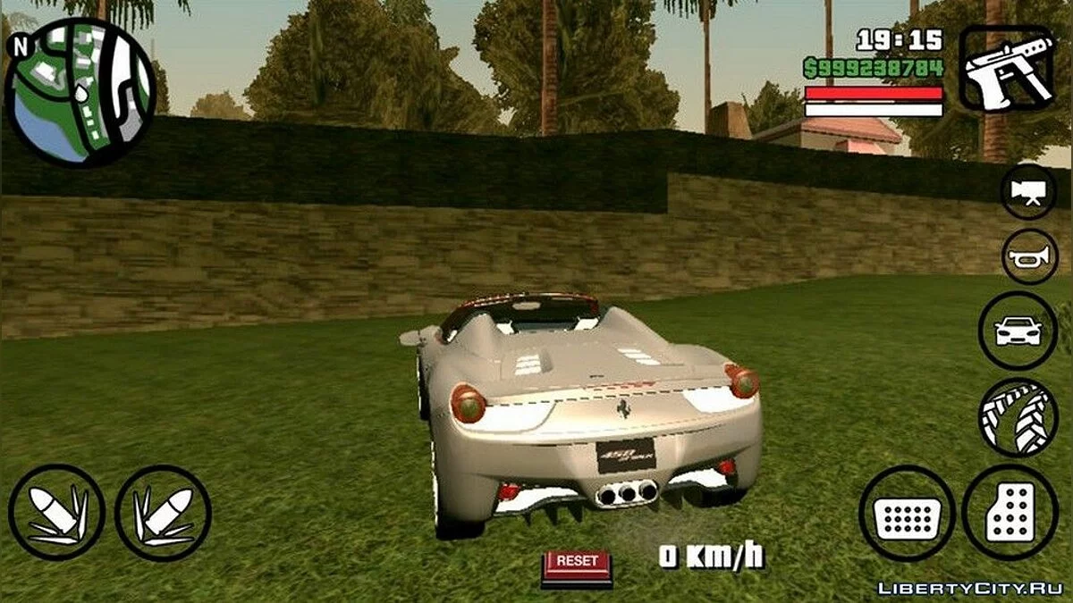 Ferrari 458 / GTA San Andreas (iOS, Android)
